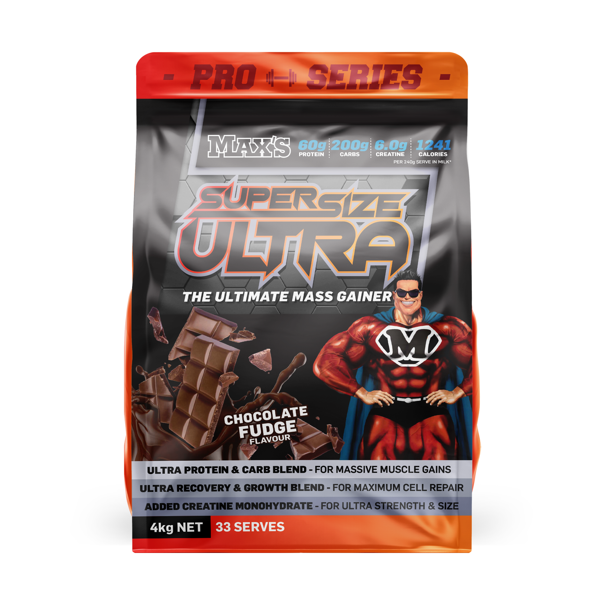 Max’s SuperSize Ultra — Advanced Protein Formula